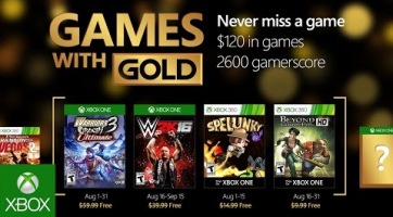 WWE 2K16 és Beyond Good & Evil HD a Games with Gold augusztusi ingyen játékai között