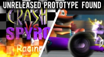 Előkerült egy soha ki nem adott Crash vs. Spyro versenyzős játék