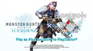 Még a Horizon: Zero Dawn-ból ismert Aloy is felbukkan a Monster Hunter World: Iceborne kiegészítőben