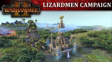 Akcióban a Total War Warhammer 2 gyíkemberei