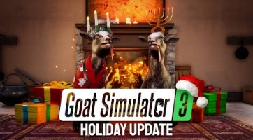 Karácsonyi frissítés jött a Goat Simulator 3-ba