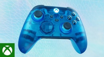 Átlátszó kék kontrollert mutatott be az Xbox