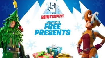Elrajtolt a Fortnite éves karácsonyi eventje, a Winterfest