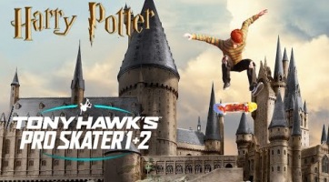 A Roxfortban is deszkázhatunk már a Tony Hawk's Pro Skater 1+2 Remastered-ben