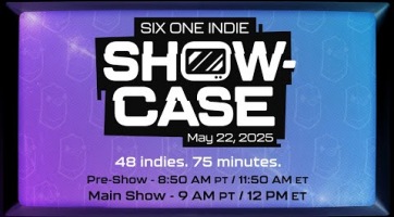 Közel 50 indie játékot mutatnak be a jövő heti Six One Indie Showcase-en