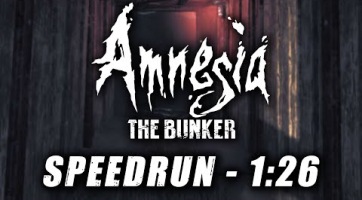 Alig másfél perc lett az Amnesia: The Bunker speedrun rekordja