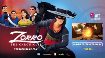 Zorro: The Chronicles címmel videojáték készül a legendás álarcos harcosról