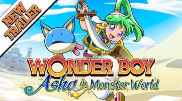 Friss trailert kapott a Wonder Boy: Asha in Monster World