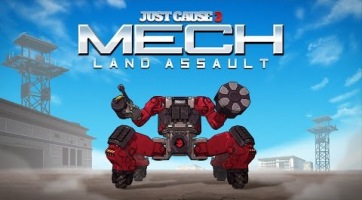 A Just Cause 3: Mech Land Assault DLC launch trailere olyan, mint egy anime
