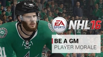 A játékosok moráljára koncentrál a legfrissebb NHL 16 trailer