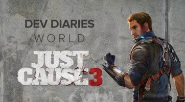 Fejlesztői naplón a Just Cause 3 ezer négyzetkilométeres területe