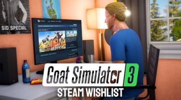 A Steamre tart a Goat Simulator 3