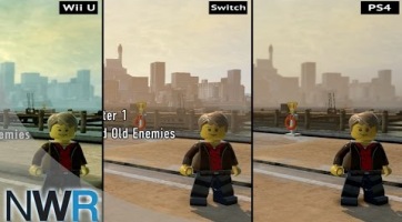 Nézd meg egymás mellett a LEGO City Undercover PS4-es, Wii U-s és Switch-es változatát