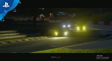 Gran Turismo Sport gamescom 2017 gameplay trailer egy éjszakai versenyről