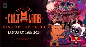 Az eddigi legnagyobb frissítés jön a Cult of the Lambhez