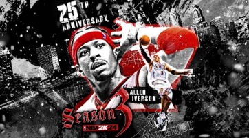 Allen Iverson visszatér a pályára az NBA 2K24-ben