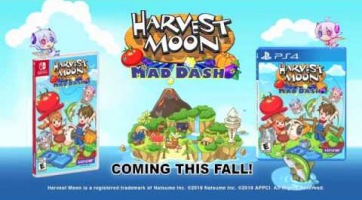 Megmutatta magát mozgás közben a Harvest Moon: Mad Dash