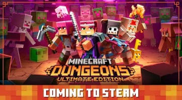 Jön Steamre a Minecraft: Dungeons