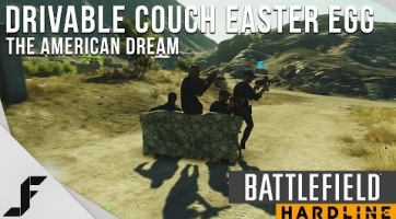 Még száguldó kanapék is vannak a Battlefield Hardline-ban (videó)
