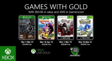 Batman: The Enemy Within és Castlevania: Lords of Shadow 2 a márciusi Games With Goldban