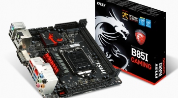 Bemutatkozik az MSI B85M Gaming és B85I Gaming alaplap