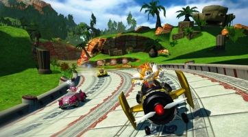 Sonic And Sega All-Stars Racing (2009-es Sonic rész)