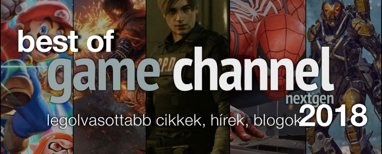2018 legolvasottabb cikkei, hírei, blogjai a Game Channel-en