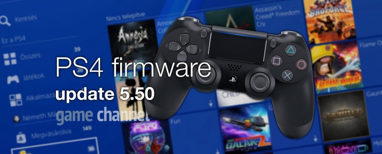 Kipróbáltuk a PlayStation 4 új rendszerét - PS4 5.50 firmware bétateszt