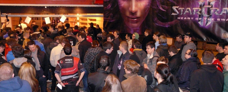 StarCraft II: Heart of the Swarm launch party beszámoló