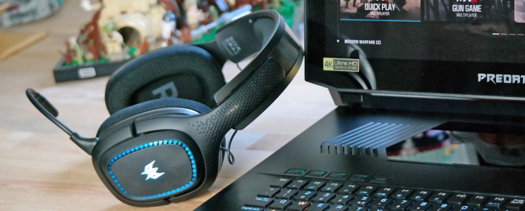 Acer Predator Galea 550 teszt - gamer füles vezeték nélkül