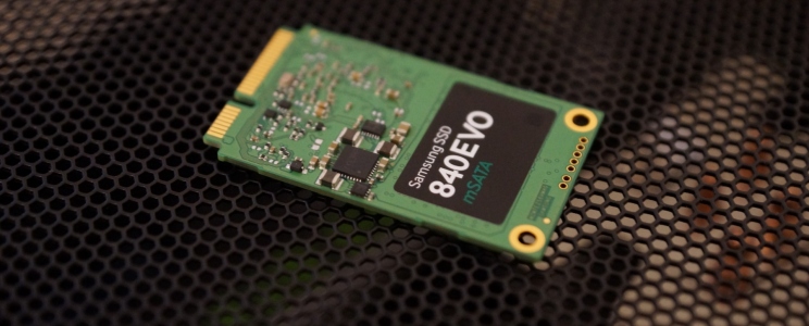 Samsung 840EVO SSD mSATA teszt