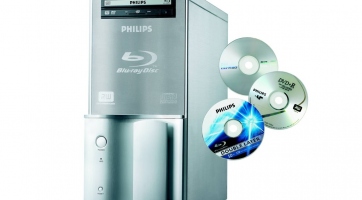 100 GB-os, négyrétegű Blu-ray lemez a Hitachitól