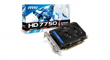 2 GB-os Radeon HD 7750 az MSI kínálatában