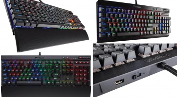 3 új mechanikus billentyűzetet mutatott be a Corsair
