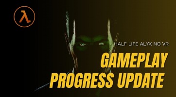 37 perces videóval mutatták meg, hol tart az a Half-Life: Alyx mod, amivel VR headset nélkül is játszhatunk