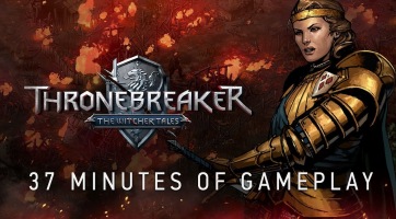 37 percnyi gameplay felvételen mutogatja magát a Thronebreaker: The Witcher Tales