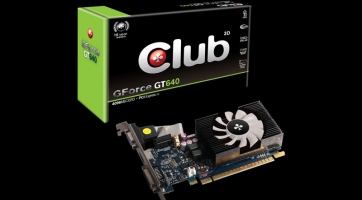 4 GB-os GT 640-es gyorsítóval bővült a Club 3D kínálata