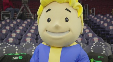 A Fallout 76 közelgő megjelenése miatt Vault Boy még kosárlabdázni is megtanult