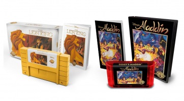 A feldolgozások alkalmából kazettákon is megjelenik újra az Aladdin és a The Lion King
