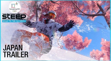 A hófödte japán hegyekbe kalauzol minket a legújabb Steep: Road to the Olympics trailer