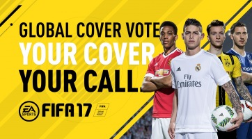 A játékosok szavazhatnak, hogy ki legyen a FIFA 17 borítóján