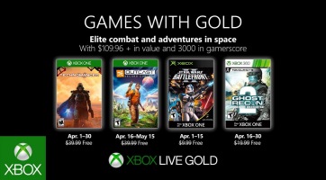 A Microsoft visszább vett a lendületből az áprilisi Games With Golddal