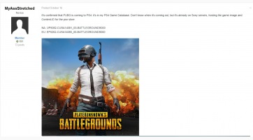 PUBG: BATTLEGROUNDS