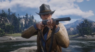 A Red Dead Redemption 2 gameplay anyag PS4 Prón futott 4K-ban