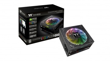 A Thermaltake új tápja 16,8 millió színben pompázhat, és még telefonról is vezérelhető