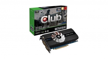 A Club 3D bemutatta új GTX 570 Battlefield 3 Limited Edition gyorsítóját