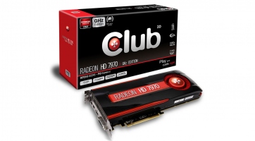 A Club 3D bemutatta új HD 7970 GHz Edition videokártyáját