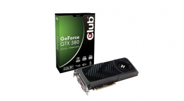 A Club 3D is bejelentette új GTX 580-as gyorsítóját