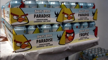 A finnek a kólánál is jobban szeretik az Angry Birds üdítőt