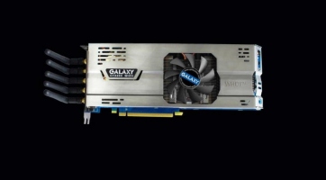 A Galaxy bemutatta új GeForce GTX 460 WHDI gyorsítóját